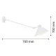 Argon ALTEA 4071 Fali lámpa 1x15W/E27 IP20