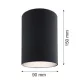 Argon TYBER 474 Süllyesztett mennyezeti lámpa 1x15W/E27 IP20