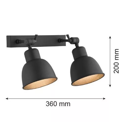 Argon EUFRAT 679 Fali lámpa 2x15W/E27 IP20