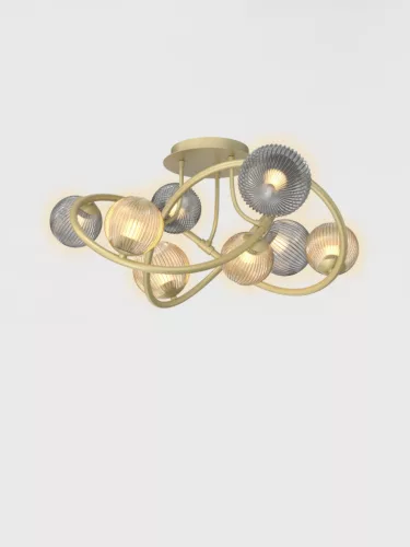 Aviano Lighting METZ 9015-804 Plafonlámpa 8x3,5w/g9 3000k 3120lm