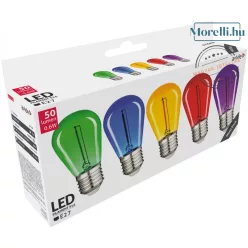 AVIDE ABDLF-0.6W-B5 SZENES LED IZZÓ SZETT 5xE27 0.6W 50LM