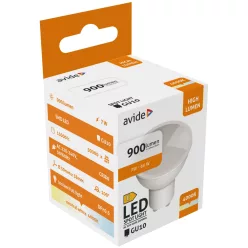 Avide LED Spot Alu+plastic 7W GU10 900LM NW 4000K