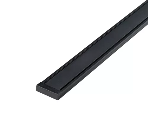 GAMMA Mágneses sín 5mm 1m OX BK + 2x Végzáró