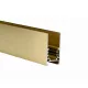 ALFA Mágneses sín52 1m + 2x Végzáró ANODISED GOLD