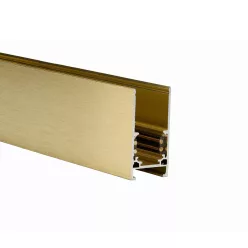 ALFA Mágneses sín52 2m + 2x Végzáró ANODISED GOLD