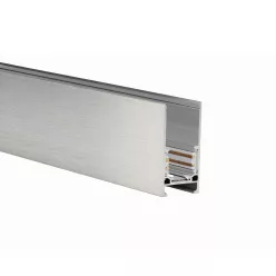 ALFA Mágneses sín52 2m + 2x Végzáró ANODISED SILVER