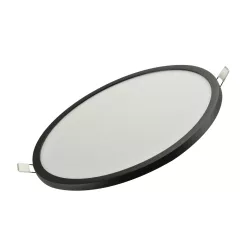 mennyezetbe építhető lámpa fekete színű vázzal és fém testtel beltéri használatra azzardo-4163 - moretti.hu