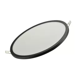 mennyezetbe építhető lámpa fekete színű vázzal és fém testtel beltéri használatra azzardo-4164 - moretti.hu