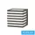 UNIVERSO Kültéri fali lámpa 10w 1000lm CCT.kap IP54 Fekete 110x100x110mm 3év
