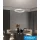 UNIVERSO Kristály üveg csillár 45w 3600lm 8000k D600x1000mm