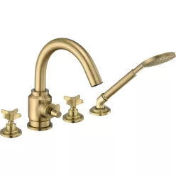 Temisto BRASS kádperemre szerelhető csaptelep