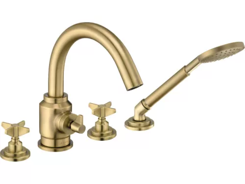 Temisto BRASS kádperemre szerelhető csaptelep