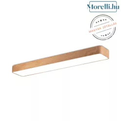 mennyezeti lámpa fa színű vázzal és fém testtel beltéri használatra braytron-bh16-08287 - moretti.hu