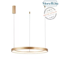 függesztett lámpa arany színű vázzal és fém testtel beltéri használatra braytron-bh17-01286 - moretti.hu