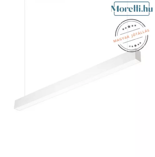 függesztett lámpa fehér színű vázzal és fém testtel beltéri használatra braytron-bn02-01200 - moretti.hu