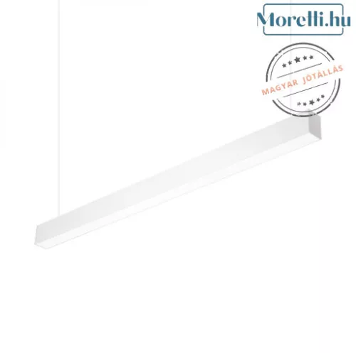függesztett lámpa fehér színű vázzal és fém testtel beltéri használatra braytron-bn02-01230 - moretti.hu