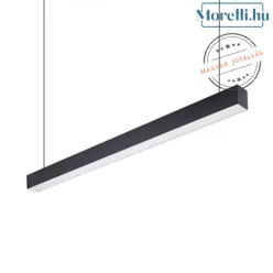 függesztett lámpa fekete színű vázzal és fém testtel beltéri használatra braytron-bn02-01511 - moretti.hu