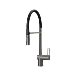 Magnetic rugalmas mosogató csaptelep, titán