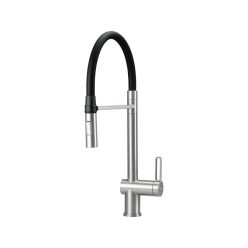 Magnetic rugalmas mosogató csaptelep, szálcsiszolt acél