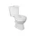 C-CLEAR monoblokkos WC hátsó kifolyással ülőkével