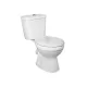 C-CLEAR monoblokkos WC hátsó kifolyással ülőkével