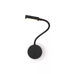  C035WL-L3B3K Stem Fém Fali Lámpa Fekete Színű LED 3 W 3000 Kelvin 150 Lumen IP20