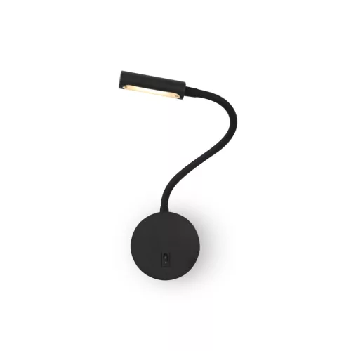 C035WL-L3B3K Stem Fém Fali Lámpa Fekete Színű LED 3 W 3000 Kelvin 150 Lumen IP20