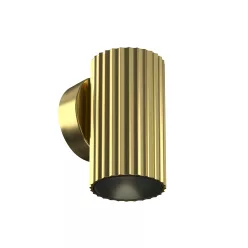   C106WL-01-GU10-BS Calipso Alumínium Fali Lámpa Sárgaréz Színű 1 x GU10 10 W IP20
