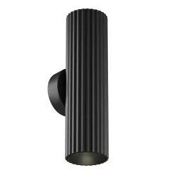   C106WL-02-GU10-B Calipso Alumínium Fali Lámpa Fekete Színű 2 x GU10 10 W IP20