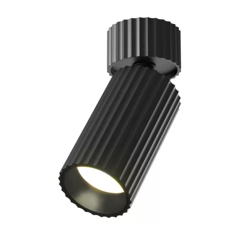 C108CL-01-GU10-B Calipso Alumínium Mennyezeti Lámpa Fekete Színű 1 x GU10 10 W IP20