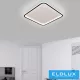 UNIVERSO mennyezeti lámpa 50w 4000lm 3000k 500×500×50mm fekete