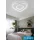UNIVERSO Mennyezeti lámpa 54w 4320lm 6500k 490x470mm fehér