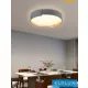 UNIVERSO Mennyezeti lámpa 46w 3680lm 3000k 495x100mm szürke/arany
