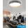 UNIVERSO Mennyezeti lámpa 46w 3680lm 4000k 495x100mm szürke/arany