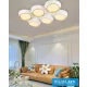 UNIVERSO Mennyezeti lámpa 120w 9600lm 3000k 860x570x130mm fehér/arany