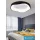 UNIVERSO Mennyezeti lámpa 38w 3040lm CCT D500x110mm fekete