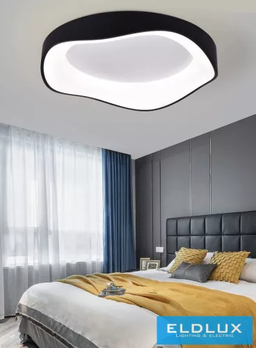 UNIVERSO Mennyezeti lámpa 38w 3040lm CCT D500x110mm fekete