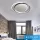 UNIVERSO mennyezeti lámpa 36W 2880lm CCT kapcsolóval 540x450mm IP44 fehér/fekete