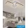 UNIVERSO Mennyezeti lámpa 83w 6640lm CCT 1100x700mm fehér/fekete