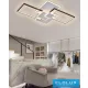 UNIVERSO Mennyezeti lámpa 83w 6640lm CCT 1100x700mm fehér/fekete