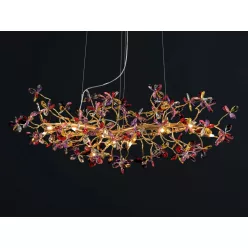 Luxus függő kristálycsillár 13 x G9 - CA032/1200L