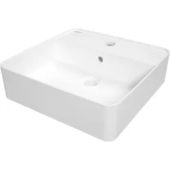 Square pultra ültethető kerámia mosdó