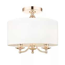 Cosmolight ABU DHABI C03480AU-WH Plafonlámpa 3x40w/E14 IP20
