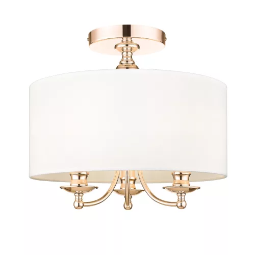 Cosmolight ABU DHABI C03480AU-WH Plafonlámpa 3x40w/E14 IP20