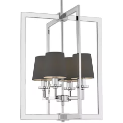 Cosmolight LONDON P04021CH-BK Fali lámpa 4x40W/E14 IP20