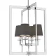 Cosmolight LONDON P04021CH-BK Fali lámpa 4x40W/E14 IP20