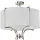 Cosmolight FARO P04046NI Plafonlámpa 4x40W/E14