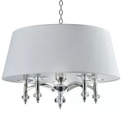 Cosmolight VERONA P05377WH NI Csillár 5x40W/E14 IP20