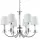 Cosmolight SIENA P06308WH NI Csillár 6x40W/E14 IP20
