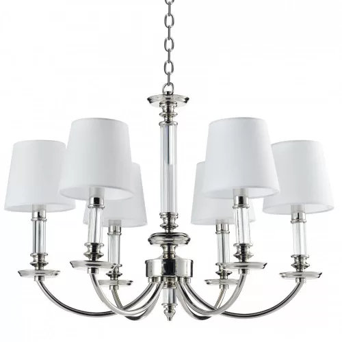 Cosmolight SIENA P06308WH NI Csillár 6x40W/E14 IP20